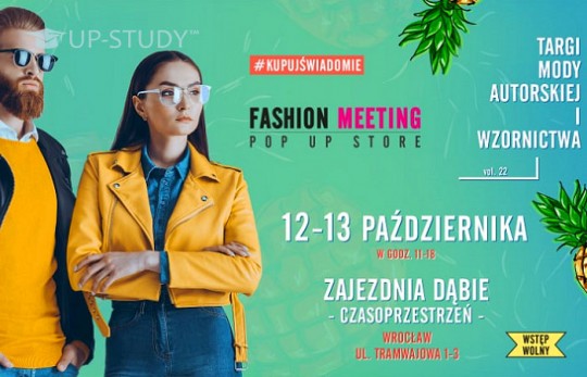 Найбільший авторський ярмарок моди — Fashion Meeting 12 і 13 жовтня у Вроцлаві