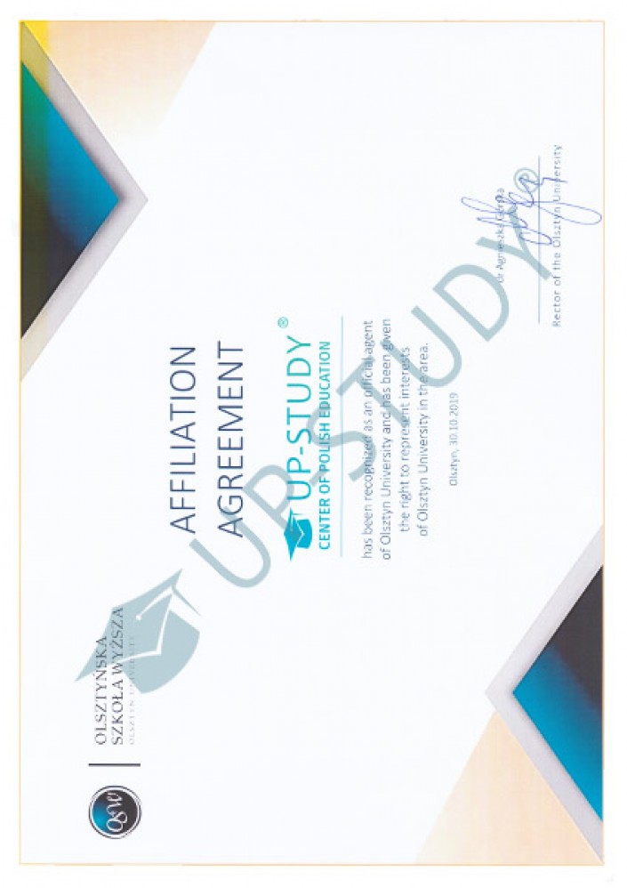 Фото сертификата №7: university|Центр польского образования|UP-STUDY