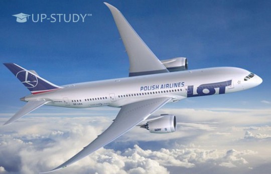 Популярні авіакомпанії, які мають велику мережу з'єднань із вильотом з Польщі