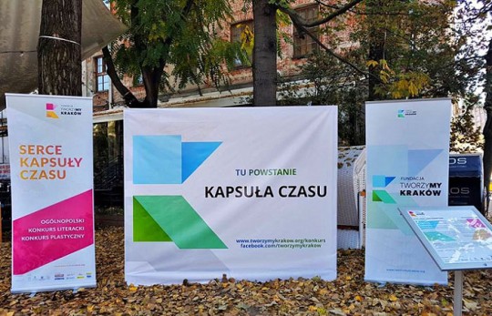Fundacja TworzyMY Краків показав, де буде проходити конкурс Capsule of Time