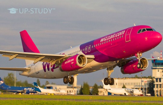 Принципи перельотів з великим угорським лоукостером WizzAir